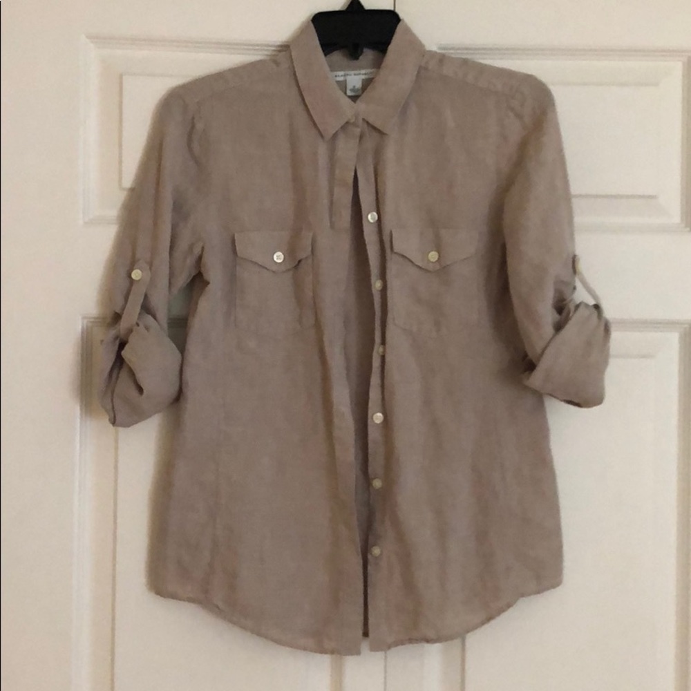 Banana republic linen shirt